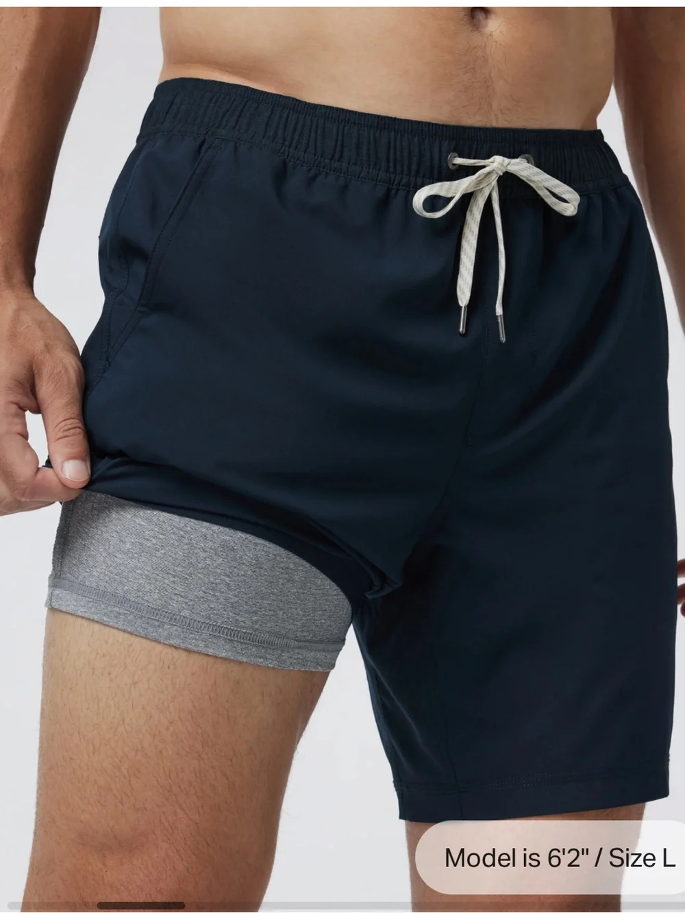 Men’s Vuori Kore Short Lined 7” - Picture 3 of 6